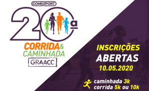 20ª Corrida E Caminhada Comexport GRAACC - Laes&Haes